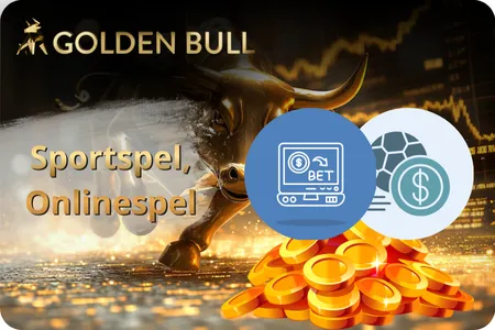 Golden Bull sportspel och livespel